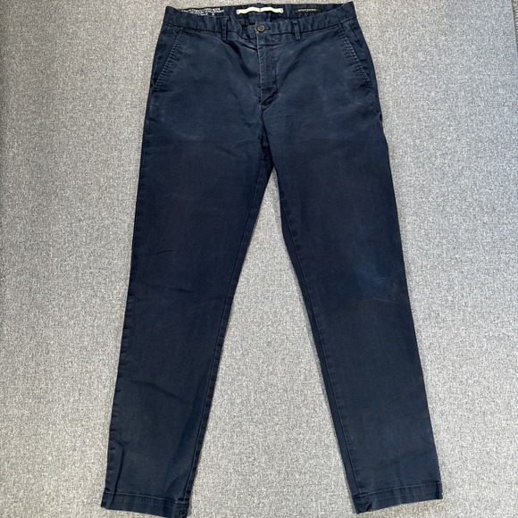 Banana Republic Other - Banana Republic Skinny Chino Pants Mens 35x34 Navy Blue Slim Casual Denim